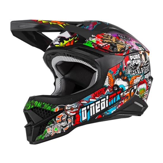 Мотокрос каска ONEAL 3SERIES CRANK 2.0 MULTI - Мотокрос каски от марка ONeal
