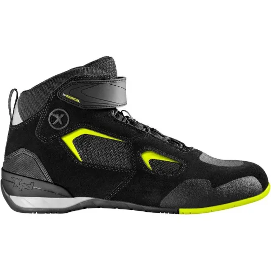 МОТО БОТИ XPD X-RADICAL BLACK/NEON YELLOW - Боти за мотор от марка XPD