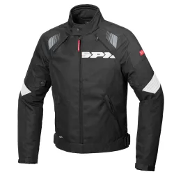 Текстилно мото яке SPIDI FLASH EVO H2OUT BLACK/WHITE