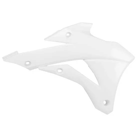 Пластмасови капаци за радиатор Polisport Kawasaki KX85/100 - 2014-21 White - Предпазители за радиатор от марка Polisport