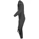 Кожен мото екип SPIDI LASER TOURING BLACK 2PC с CE протектори и перфорирани панели