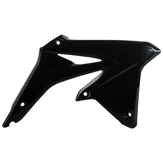 Пластмасови капаци за радиатор Polisport Suzuki RMZ250 - 2010-18 Black - Предпазители за радиатор от марка Polisport