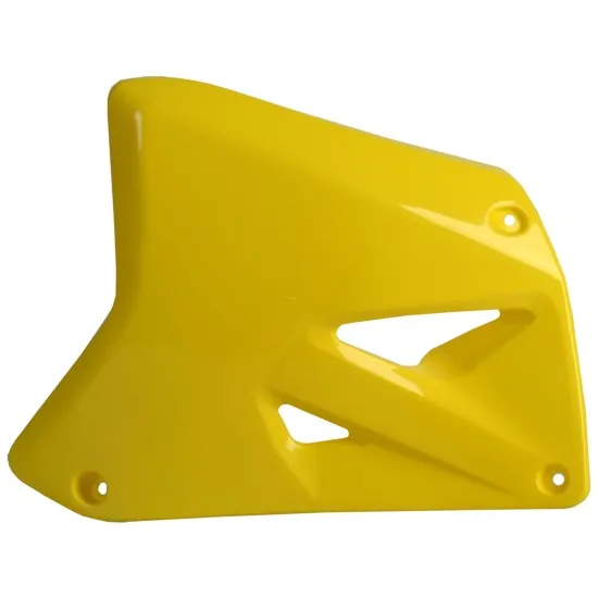 Пластмасови капаци за радиатор Polisport Suzuki RM125 / 250 - 2001-08 Yellow OEM Color - Предпазители за радиатор от марка Polisport