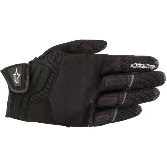 РЪКАВИЦИ ALPINESTARS ATOM BLACK - Текстилни ръкавици за мотор от марка Alpinestars