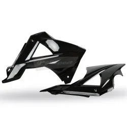 Пластмасови капаци за радиатор Polisport GAS GAS EC / EC-E - 2010-11 Black OEM Color