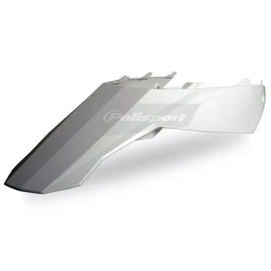 Заден калник със страничен панел Polisport GAS GAS EC / EC-E - 2010-11 White OEM Color - Калници от марка Polisport
