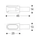 LED мото мигачи BARRACUDA M-LED B-LUX - Мото светлини от марка Barracuda