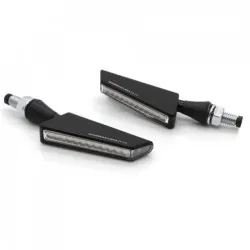 LED мото мигачи BARRACUDA SQ-LED B-LUX BLACK 