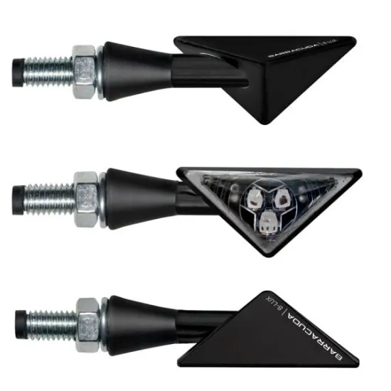 LED мото мигачи BARRACUDA Z-LED B-LUX RED - Мото светлини от марка Barracuda