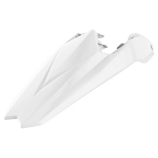 Заден калник със страничен панел Polisport BETA RR250/300 2ST 350/400/450 4ST - 2018-19 White - Калници от марка Polisport