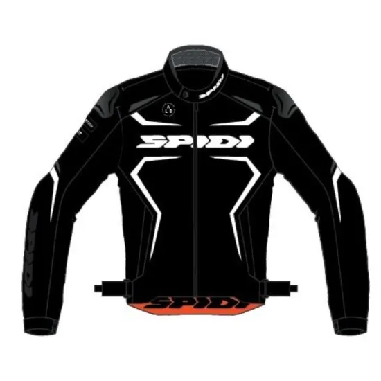 Текстилно мото яке SPIDI SPORTMASTER H2OUT BLACK/RED - Текстилни якета от марка SPIDI