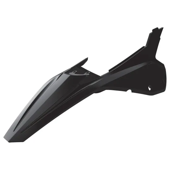 Заден калник със страничен панел Polisport BETA RR250/300 2ST 350/400/450 4ST - 2020-21 Black - Калници от марка Polisport