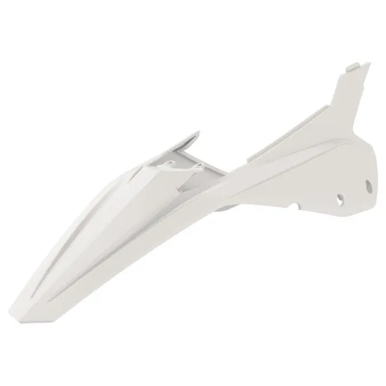 Заден калник със страничен панел Polisport BETA RR250/300 2ST 350/400/450 4ST - 2020-21 White - Калници от марка Polisport