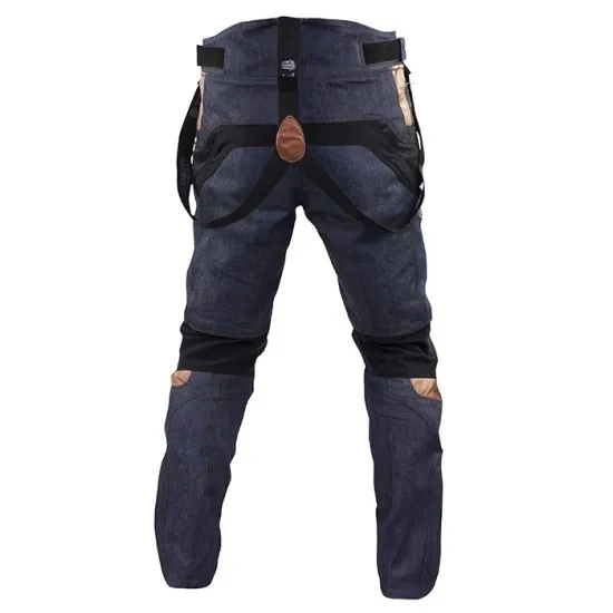 Мото панталон TRILOBITE 1962 Airtech black/blue с Kevlar® подсилване и Air Tech мрежа