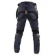 Мото панталон TRILOBITE 1962 Airtech black/blue с Kevlar® подсилване и Air Tech мрежа