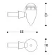 LED мото мигачи BARRACUDA S-LED 3 B-LUX BLACK - Мото светлини от марка Barracuda