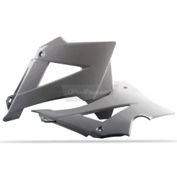 Пластмасов капак за радиатор Polisport Husqvarna TC125; FC250 / 350 / 450 - 2019-21 Nardo Grey