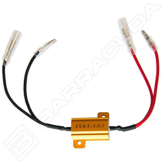 РЕЗИСТОРИ ЗА LED МОТО МИГАЧИ BARRACUDA 21WATT - Мото светлини от марка Barracuda
