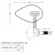 Огледала за мотор BARRACUDA SKIN-X BAR END B-LUX - Мото огледала от марка Barracuda