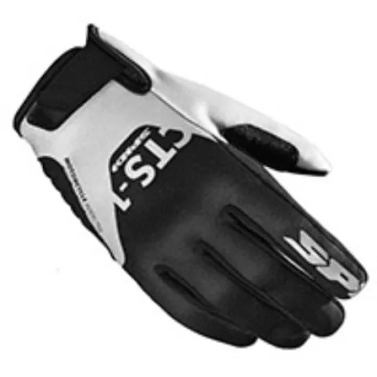 Текстилни мото ръкавици SPIDI CTS-1 BLACK/WHITE