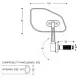 Огледала за мотор BARRACUDA SKIN-Z BAR END B-LUX - Мото огледала от марка Barracuda