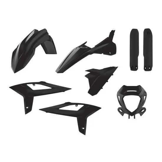 Пластмасов Full Enduro кит Polisport за BETA RR 250/300 2ST 350/400/450 4ST - 2020-21 Black