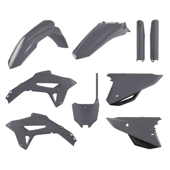 Пластмасов MX Full кит Polisport за Honda CRF450R - 2021 Nardo Grey Пластмасов MX Full кит Polisport за Honda CRF450R - 2021 Nardo Grey