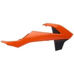 Пластмасови капаци за радиатор Polisport КТМ SX / SX-F / EXC / EXC-F / XC / XC-F Orange/Black OEM Color