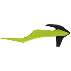 Пластмасови капаци за радиатор Polisport КТМ SX /SX-F - 2019-21 - Black/Yellow Flo
