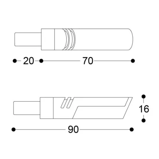 LED мото мигачи BARRACUDA IDEA B-LUX RED - Мото светлини от марка Barracuda