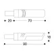 LED мото мигачи BARRACUDA IDEA B-LUX RED - Мото светлини от марка Barracuda