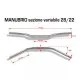 КОРМИЛО BARRACUDA HANDLEBAR 28/22 BLUE - Мото кормила от марка Barracuda