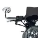 Огледала за мотор BARRACUDA SKIN RETRO STONE CHROME - Мото огледала от марка Barracuda