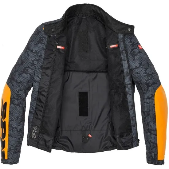 Текстилно мото яке SPIDI SOLAR H2OUT BLACK CAMOUFLAGE - Текстилни якета от марка SPIDI