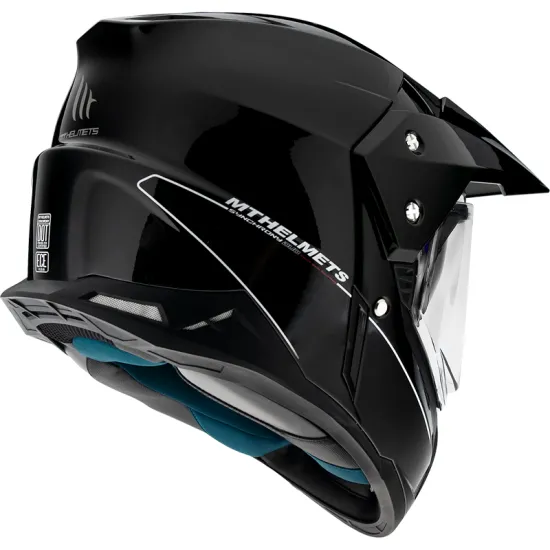 ЕНДУРО КАСКА MT SYNCHRONY DUO SPORT GLOSS BLACK - Мотокрос каски от марка MT