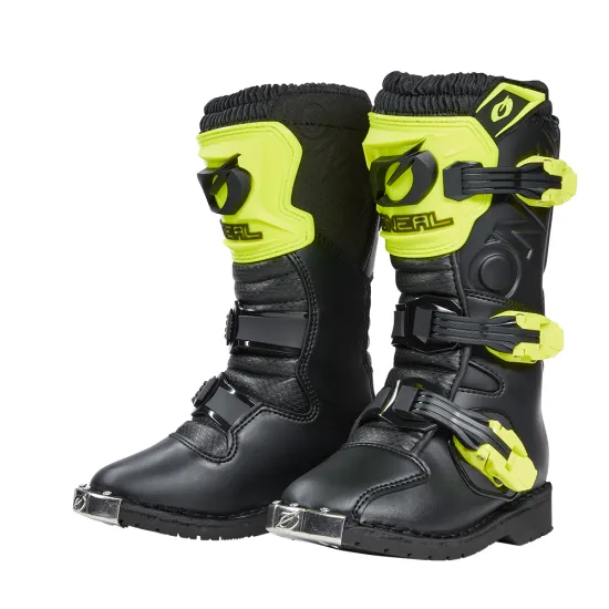 Детски мотокрос ботуши ONEAL RIDER PRO NEON YELLOW - Детски мото ботуши от марка ONeal