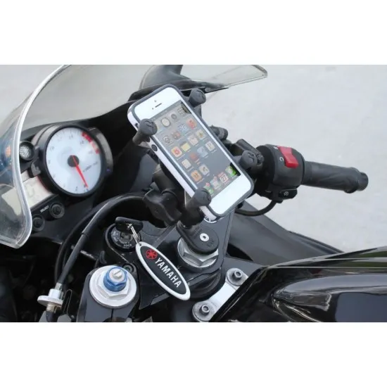 Мото стойка за телефон RAM-MOUNTS RAM-B-176-A-UN7U с X-Grip за мотоциклет