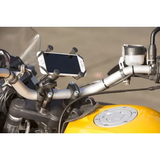 Мото стойка за телефон RAM-MOUNTS X-Grip RAM-B-408-75-1-A-UN7U с RAM Torque основа