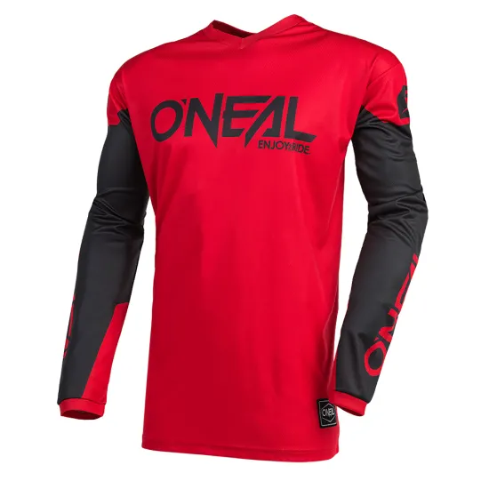 Мотокрос блуза ONEAL ELEMENT THREAT RED/BLACK - Мотокрос джърси от марка ONeal