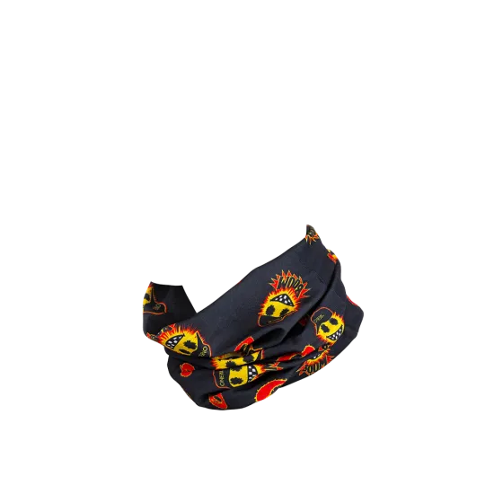 Мултифункционална кърпа O`NEAL EMOJI BLACK/YELLOW - Бонета и кърпи от марка ONeal