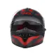 Каска O'NEAL CHALLENGER EXO V.22 RED/BLUE с вградени слънчеви очила и модерна вентилация
