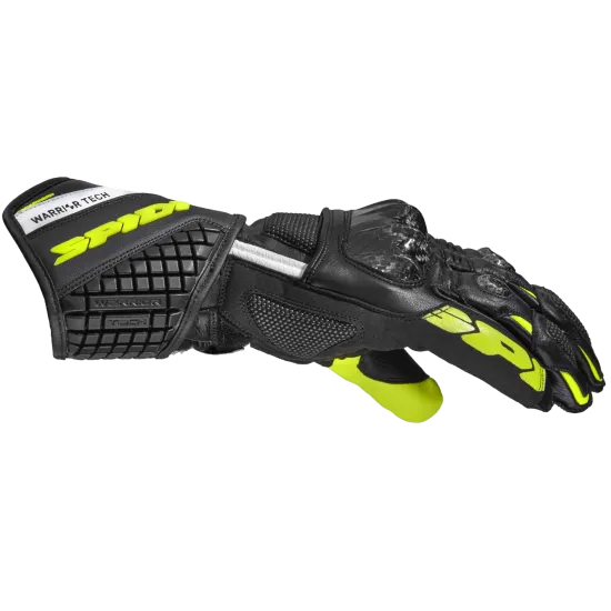 Мото ръкавици SPIDI CARBO 5 BLACK/FLUO - Кожени ръкавици за мотор от марка SPIDI