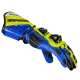 Мото ръкавици SPIDI Carbo track EVO BLUE/YELLOW - Кожени ръкавици за мотор от марка SPIDI