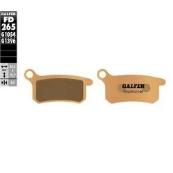Задни мото накладки Galfer SINTERED FD265G1396