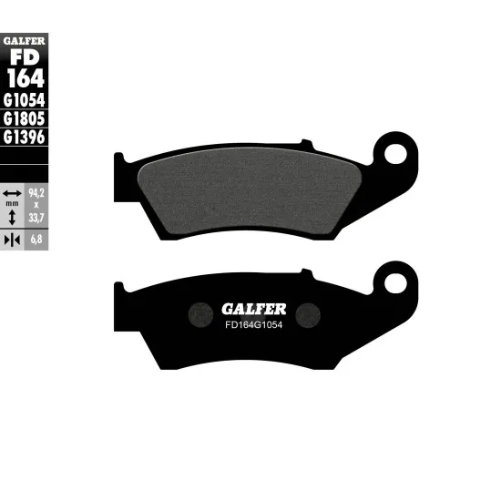 Предни мото накладки Galfer SEMI METAL FD164G1054 - Накладки от марка GALFER