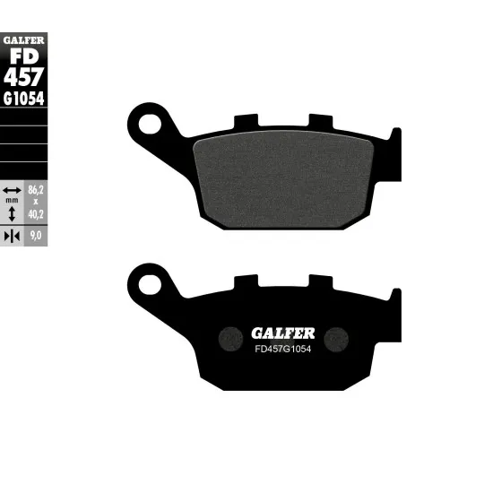 Задни мото накладки Galfer SEMI METAL FD457G1054 - Накладки от марка GALFER