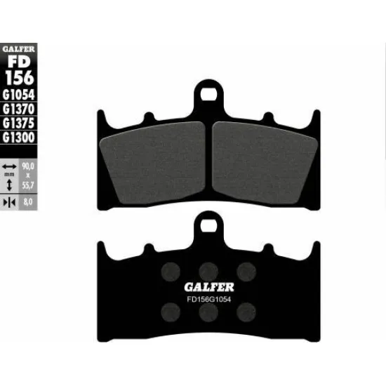 Предни мото накладки Galfer SEMI METAL FD156G1054 - Накладки от марка GALFER