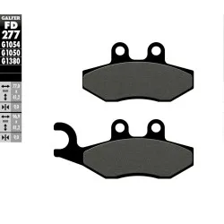 Предни/Задни мото накладки Galfer SEMI METAL FD277G1054