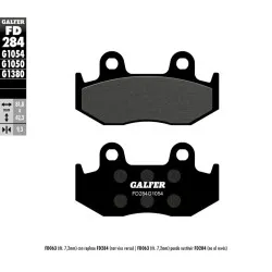 Предни/Задни мото накладки Galfer SEMI METAL FD284G1054