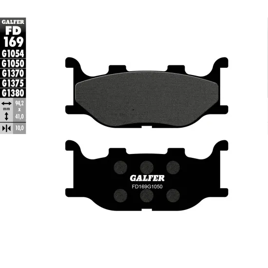 Предни мото накладки Galfer SCOOTER FD169G1050 - Накладки от марка GALFER